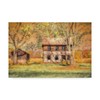 Trademark Fine Art Lois Bryan 'Abandoned Farm In Autumn' Canvas Art, 12x19 LBR00374-C1219GG